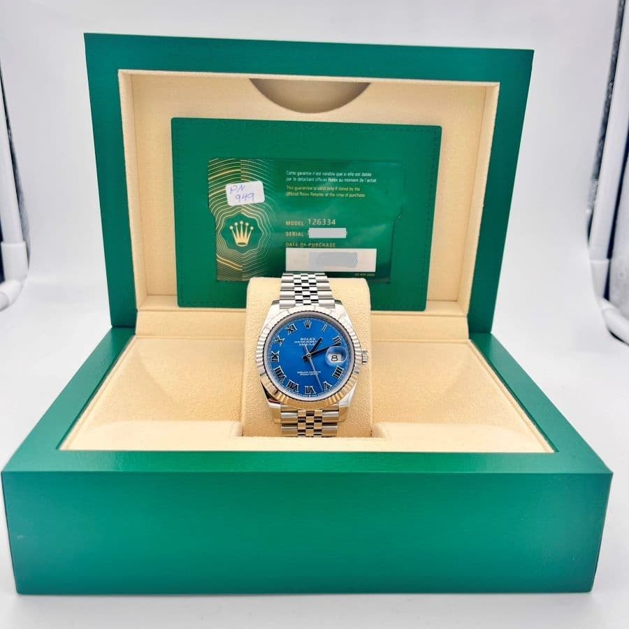 Rolex Datejust 41 Oystersteel e Oro Bianco