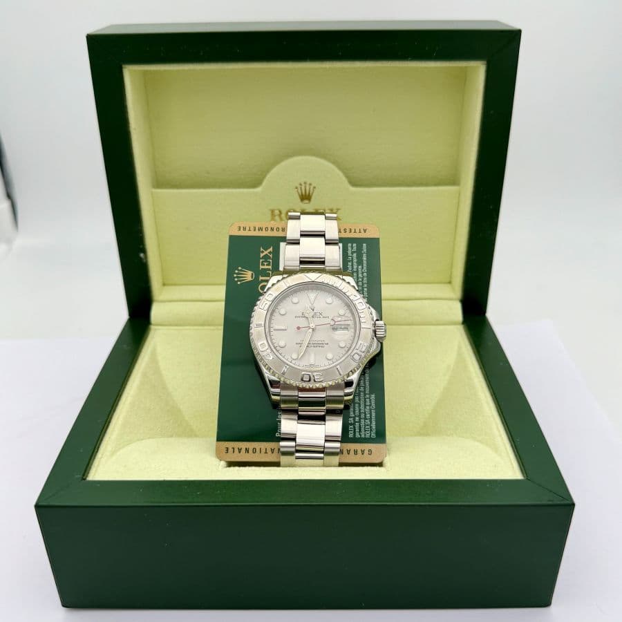 Rolex Yacht-Master 16622 RRR, Cassa Acciaio e Lunetta Platino, Quadrante Argento - Anno 2009