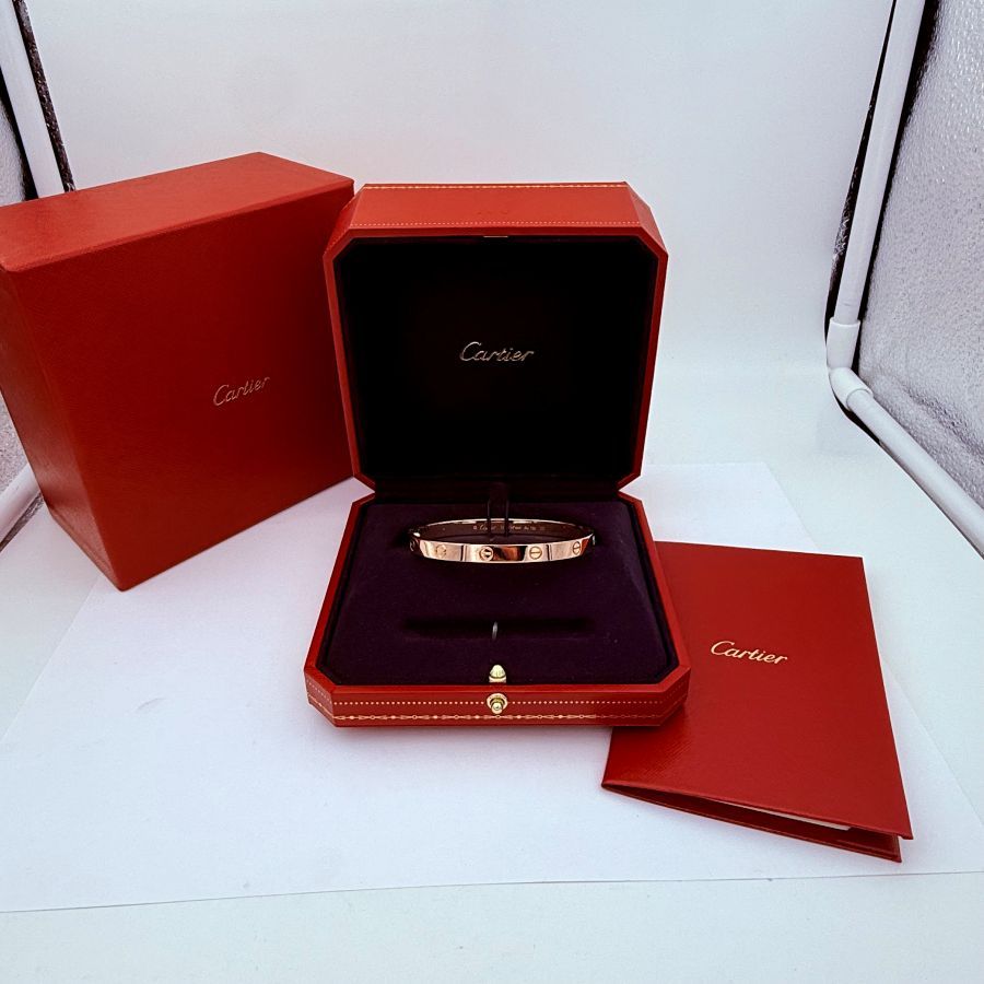 Bracciale Cartier Love Classico in Oro Rosa 18k