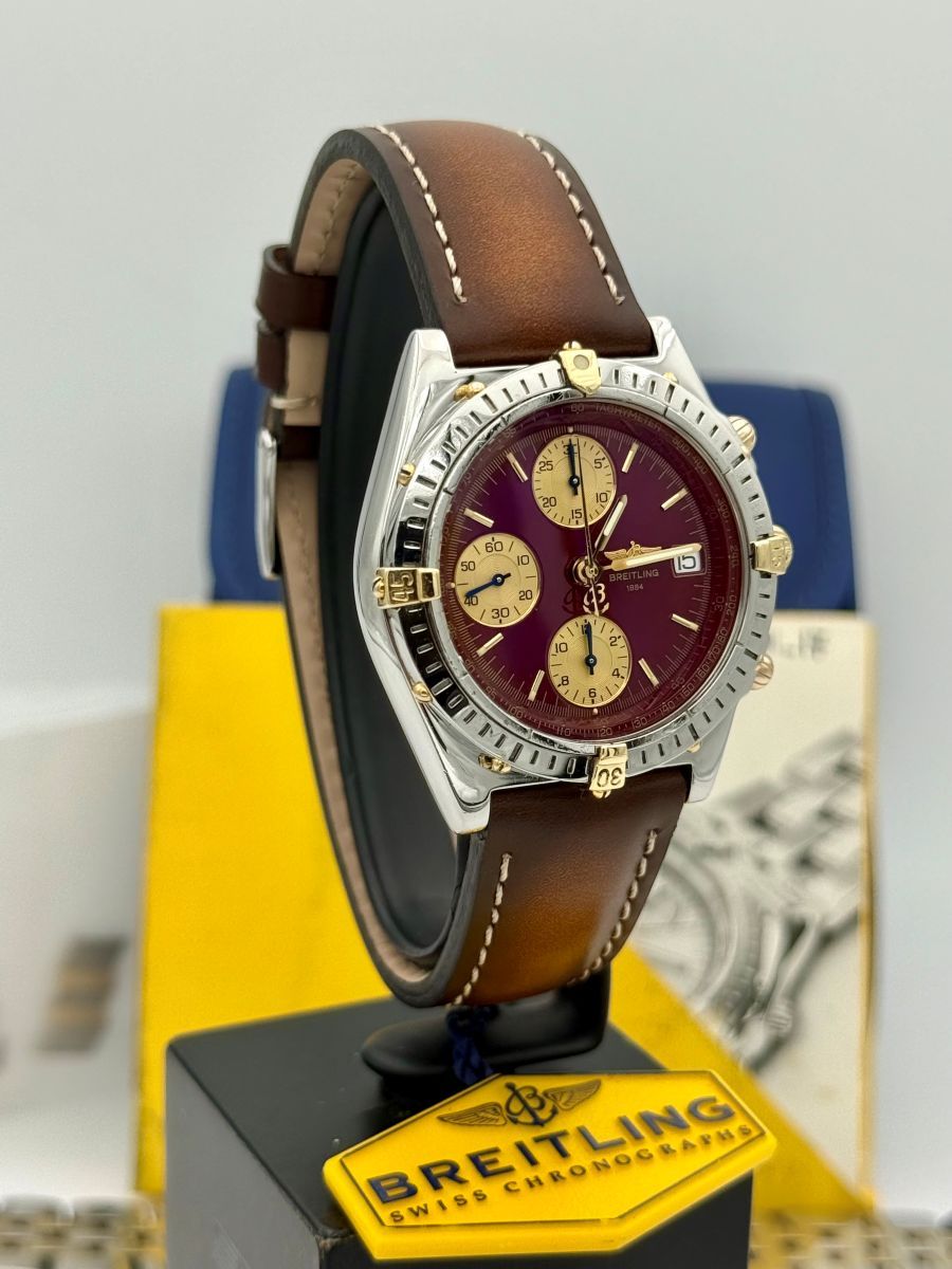 Breitling Chronomat Automatico Ref. 13050 con Quadrante Bordeaux