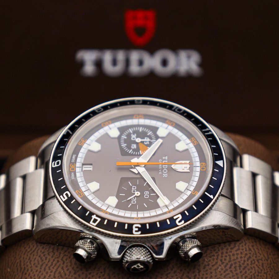Tudor Black Bay Chrono Referenza 70330N-0001 - Acciaio, Quadrante Nero, 41mm (Anno 2016)