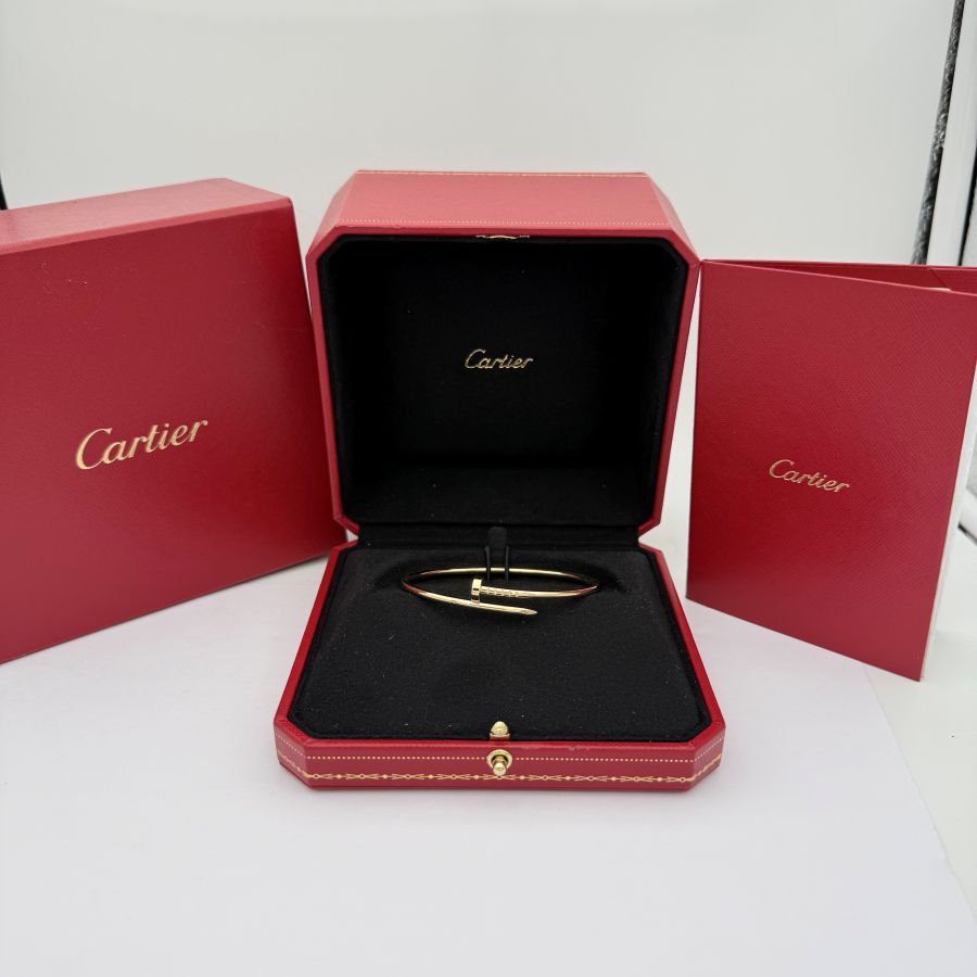 Cartier Bracciale Juste un Clou, Modello Piccolo, Oro Giallo 18kt, Misura 17