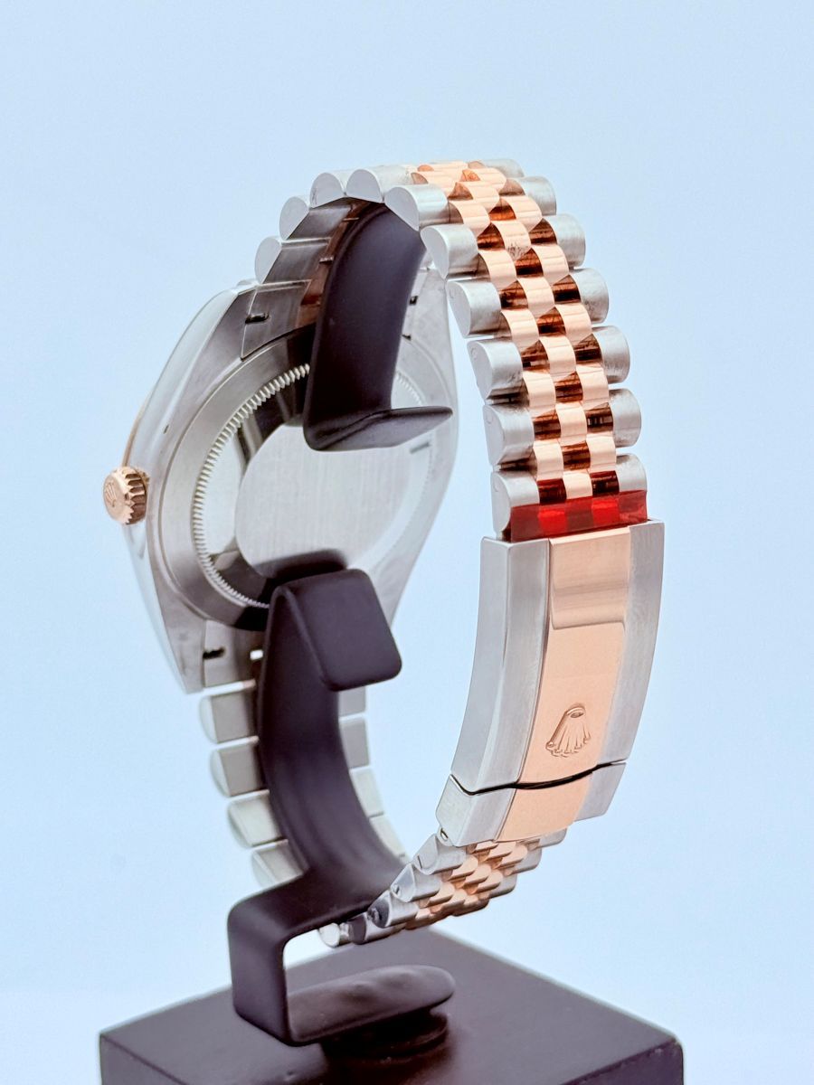 Rolex Datejust 41 Oyster Perpetual Everose Rolesor con Quadrante Chocolate