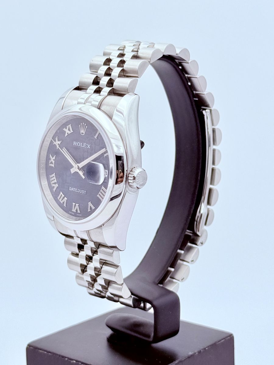 Rolex Datejust 36 Automatico Acciaio Jubilee Full Set Anno 2016