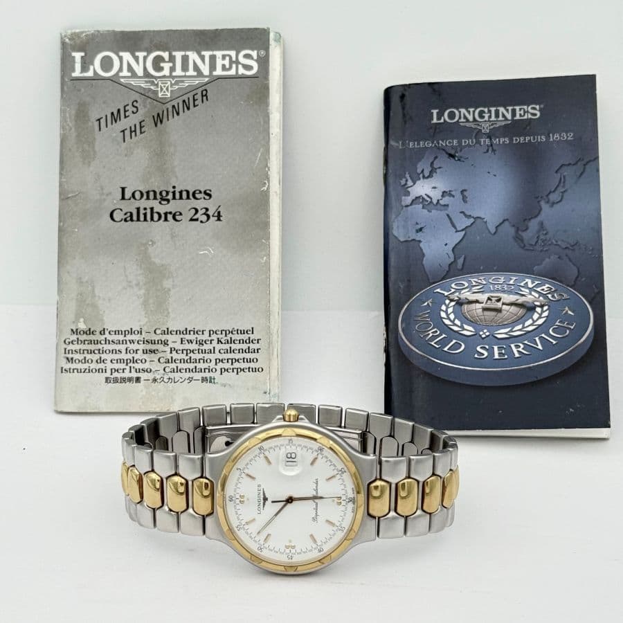 Orologio Longines Conquest Perpetual Calendar Bicolore