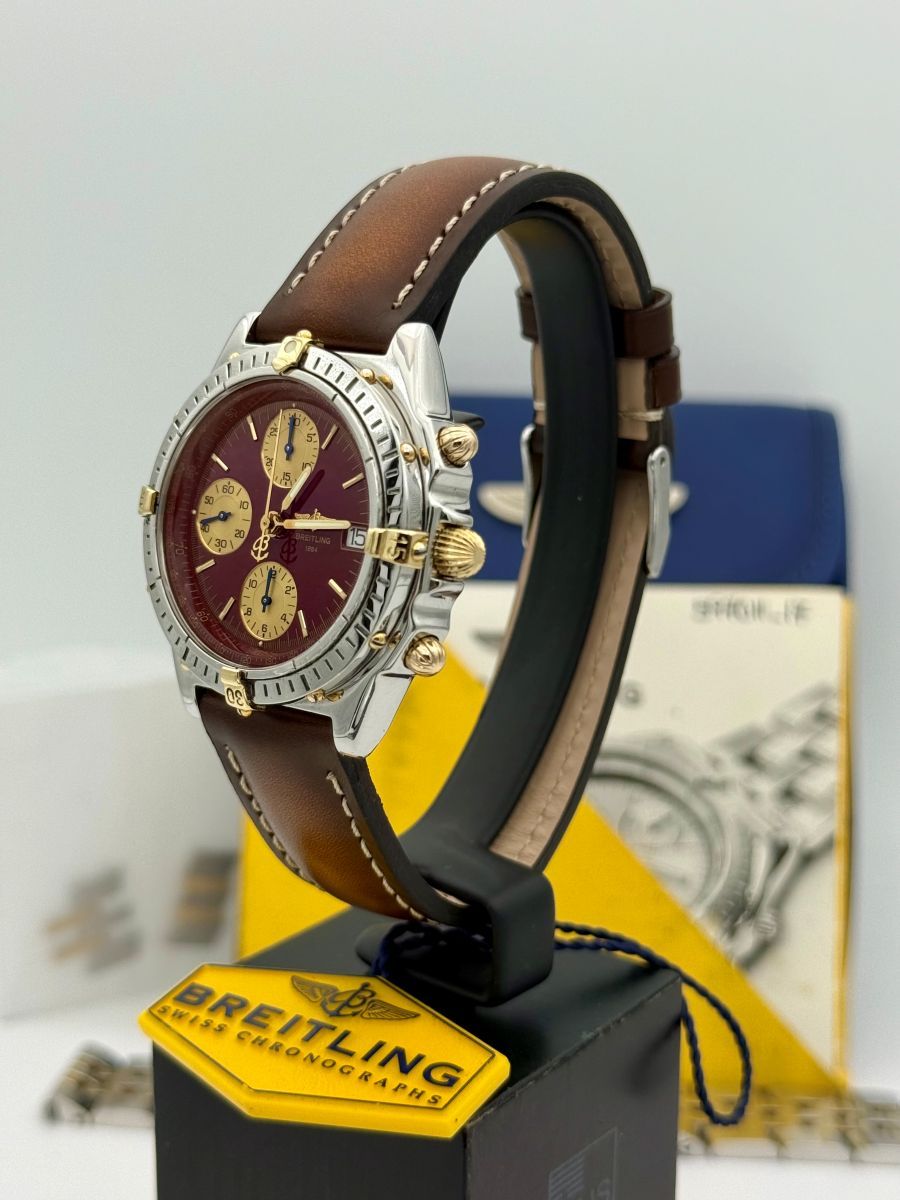 Breitling Chronomat Automatico Ref. 13050 con Quadrante Bordeaux
