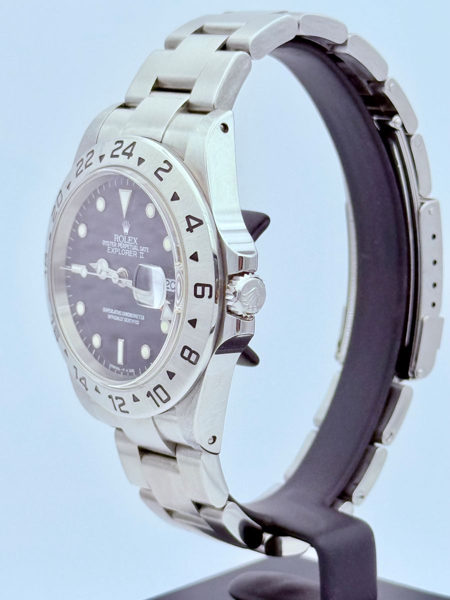 Rolex Explorer II Referenza 16570 Quadrante Nero Anno 2000
