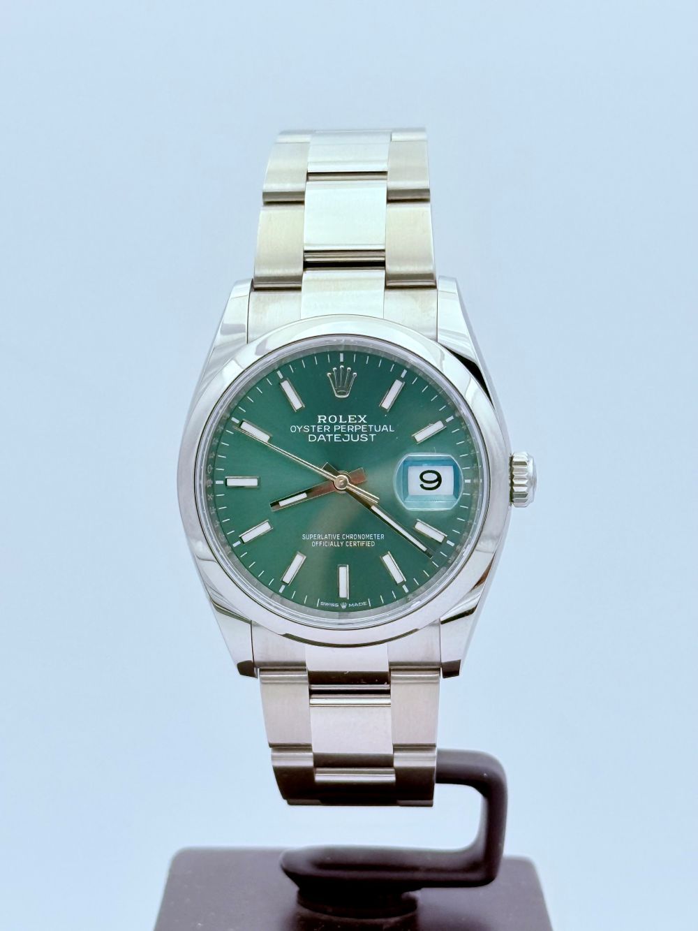 Rolex Datejust 36 Oyster Perpetual - Quadrante Verde Menta