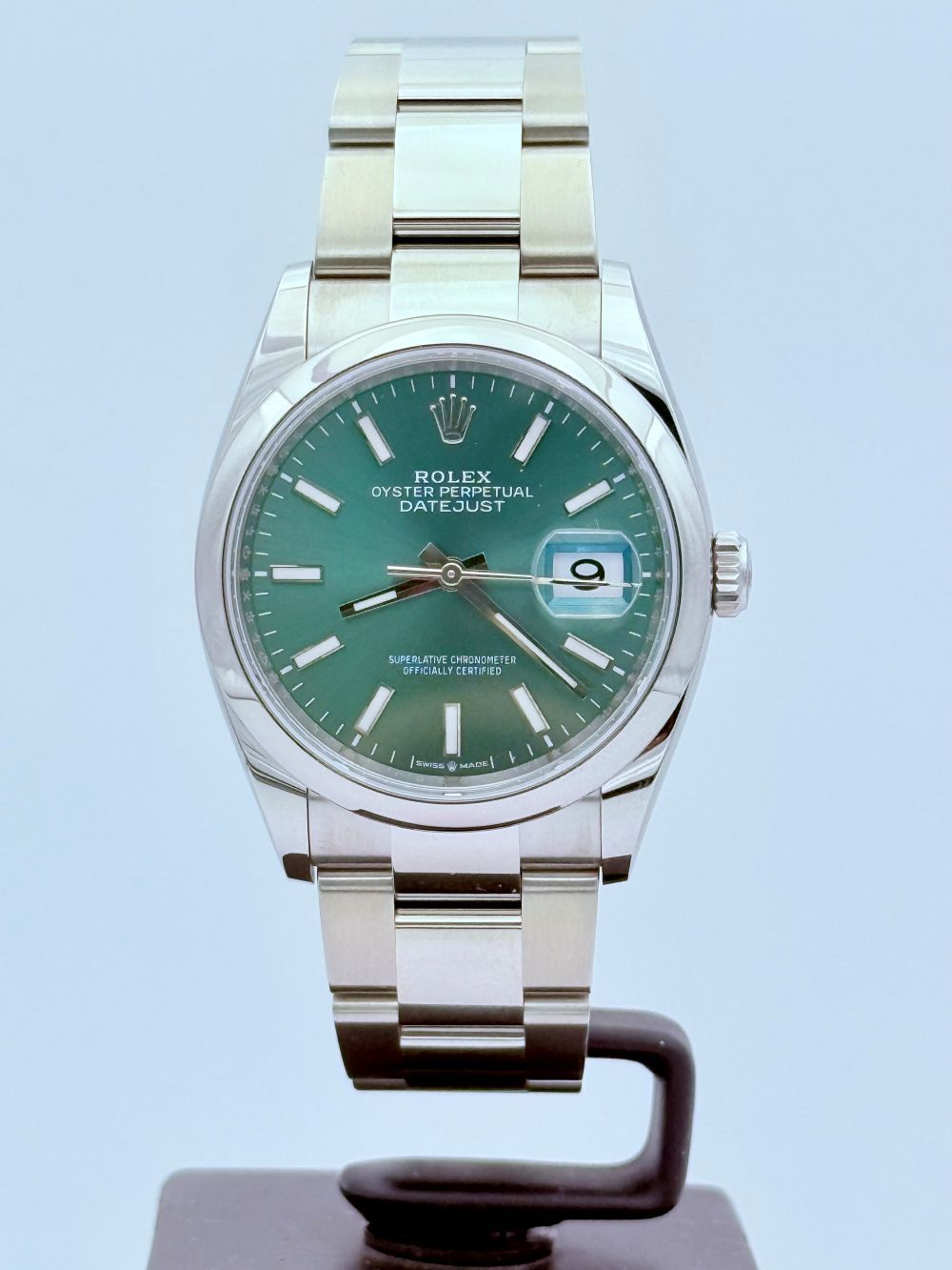 Rolex Datejust 36 Oyster Perpetual - Quadrante Verde Menta