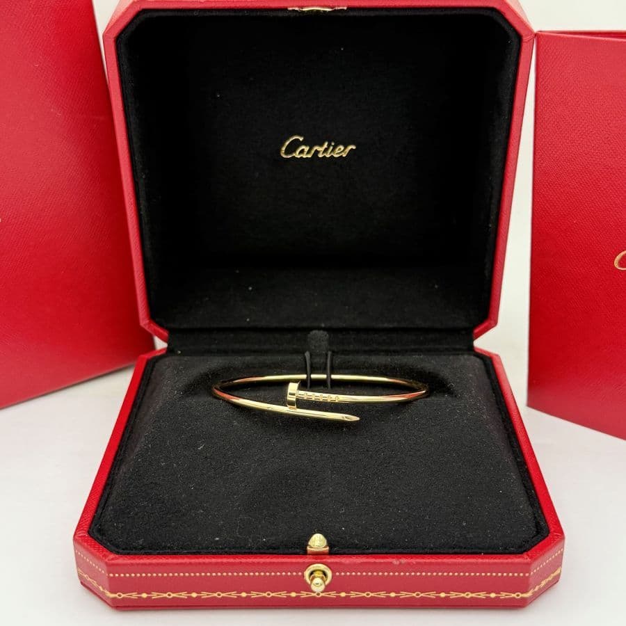 Cartier Bracciale Juste un Clou, Modello Piccolo, Oro Giallo 18kt, Misura 17