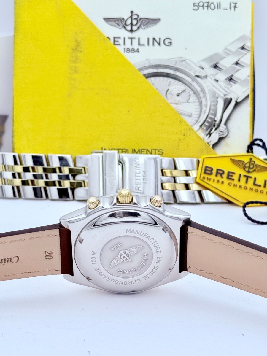 Breitling Chronomat Automatico Ref. 13050 con Quadrante Bordeaux