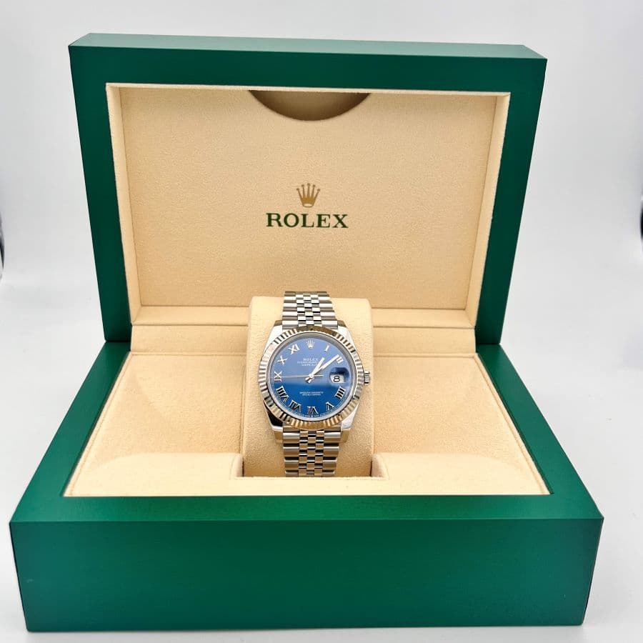 Rolex Datejust 41 Oystersteel e Oro Bianco