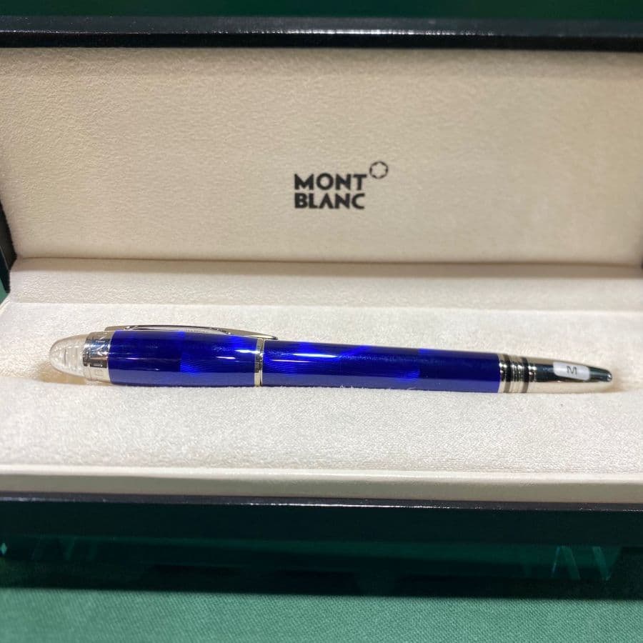 Montblanc StarWalker Blue Planet Resina Pregiata Penna a Sfera