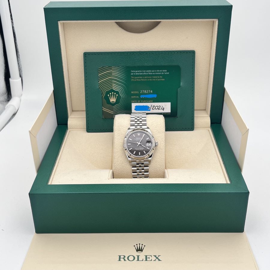 Rolex Datejust 31 Oystersteel e Oro Bianco