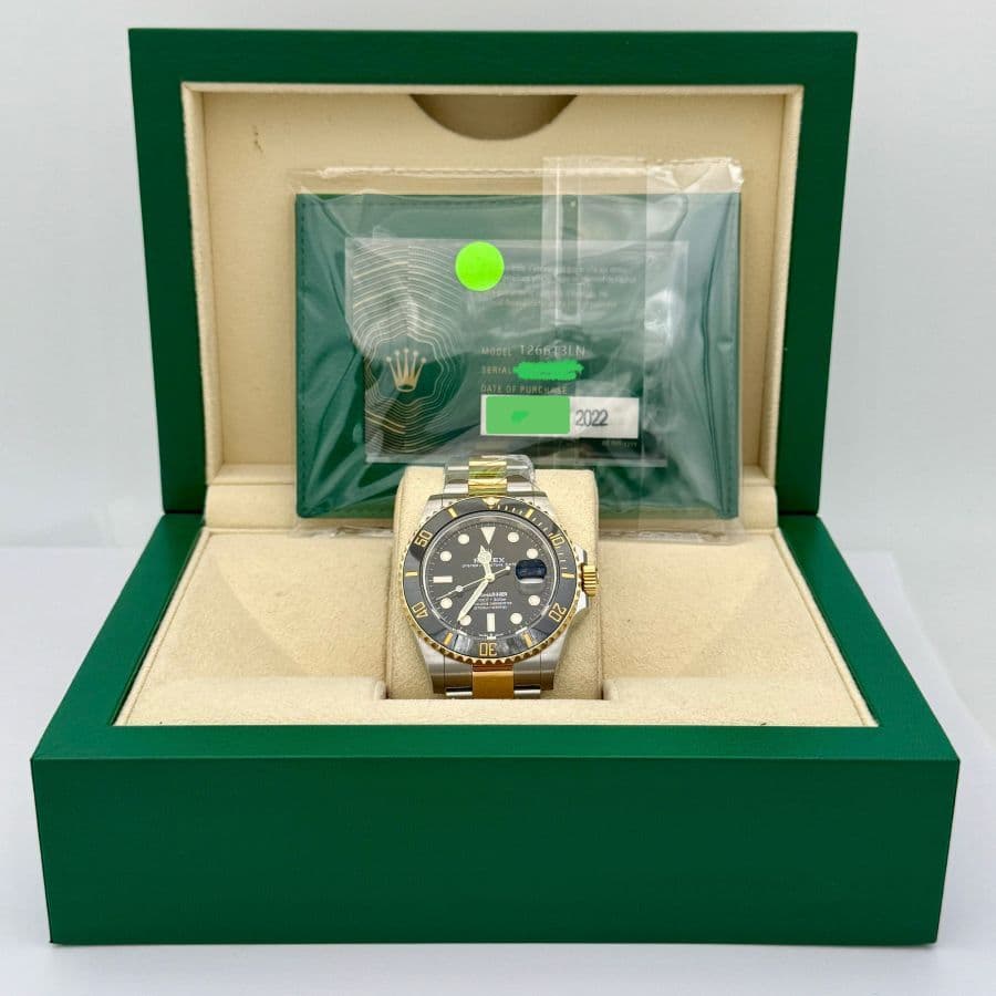 Rolex Submariner Date Oyster, 41 mm, Oystersteel e oro giallo