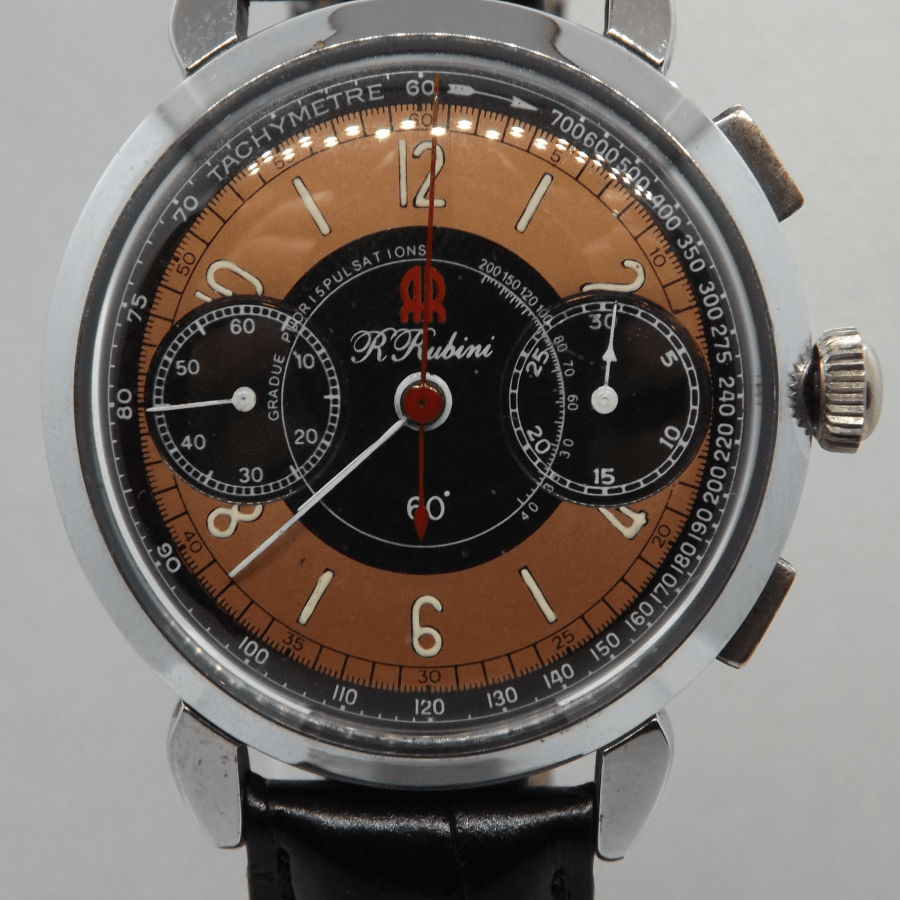 RRubini Serie1951 Orologio Cronografo N°1 Edizione Limitata con Movimento Landeron Vintage