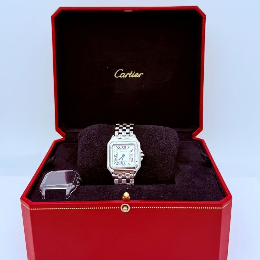 Panthère de Cartier, Modello Medio, Acciaio