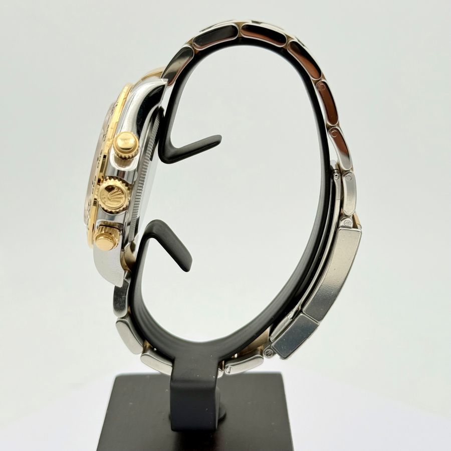 Rolex Cosmograph Daytona Acciaio Oystersteel e Oro Giallo Quadrante Bianco 40mm