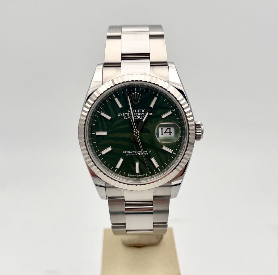 Rolex Datejust 36 Oystersteel e Oro Bianco