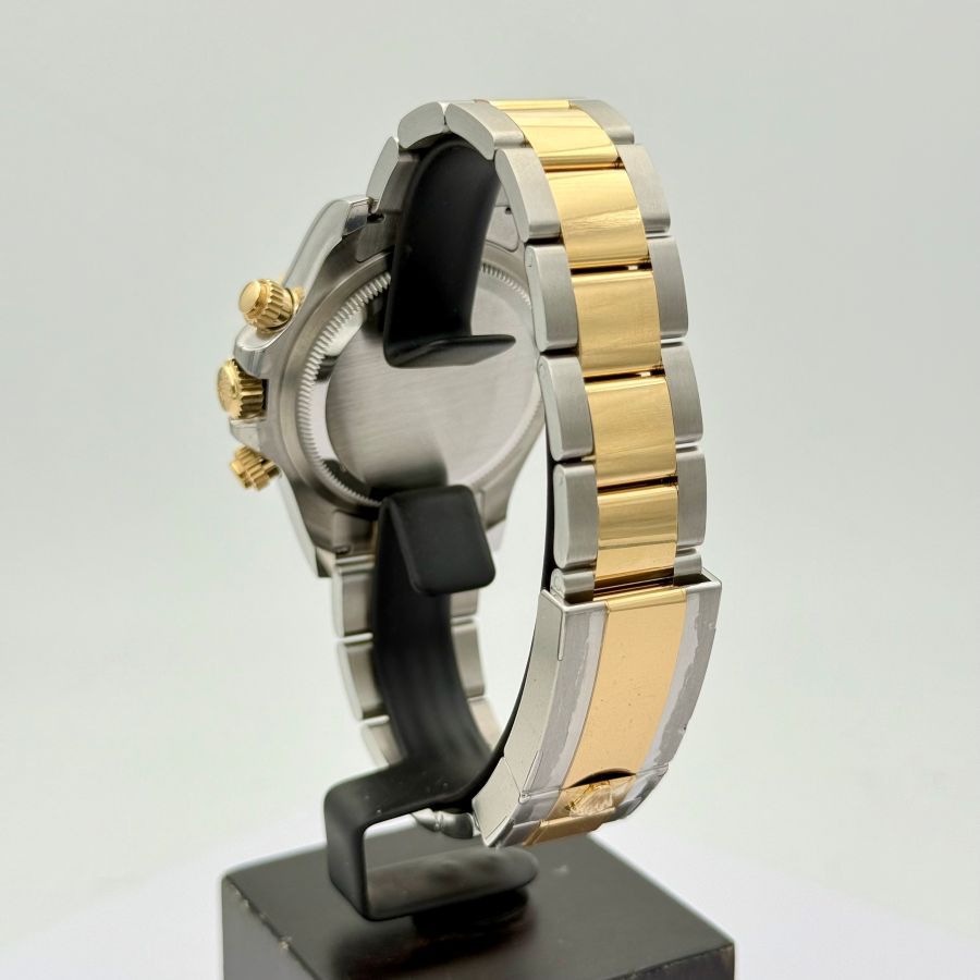 Rolex Cosmograph Daytona Acciaio Oystersteel e Oro Giallo Quadrante Bianco 40mm