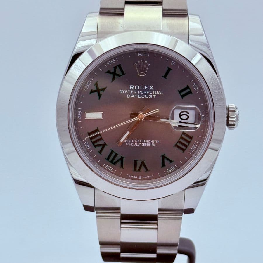 Rolex Oyster Perpetual Datejust 41 Quadrante "Wimbledon"