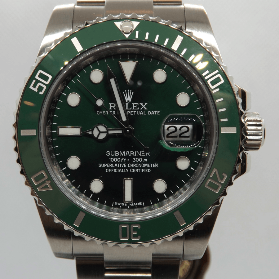 Rolex Submariner Date 'Hulk' Ref. 116610LV - Set Svizzero Bucherer Anno 2013