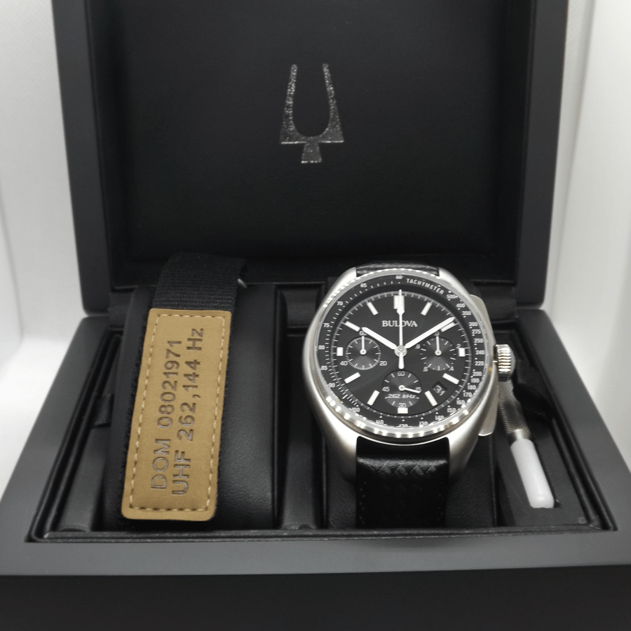 Bulova Edizione Speciale Cronografo Lunar Pilot Quadrante Nero