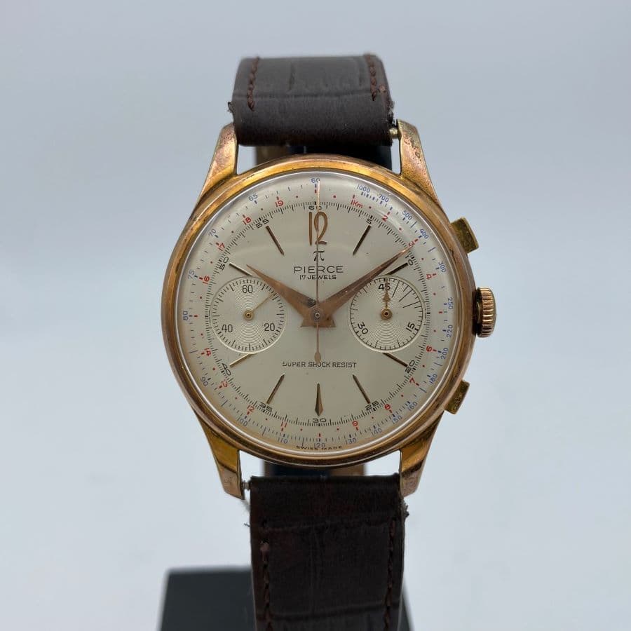 Orologio Pierce Cronografo Vintage con Movimento Valjoux 23