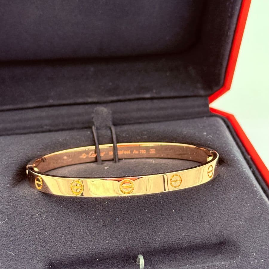 Bracciale Cartier Love in Oro Rosa 750