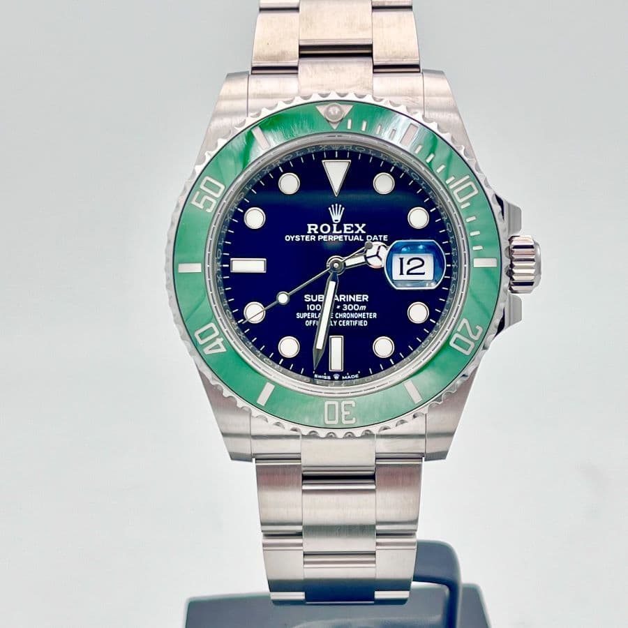 Rolex Submariner Date Ref: 126610LV STARBUCKS Mark2 – Acciaio, Ghiera Verde, Nuovo 2025