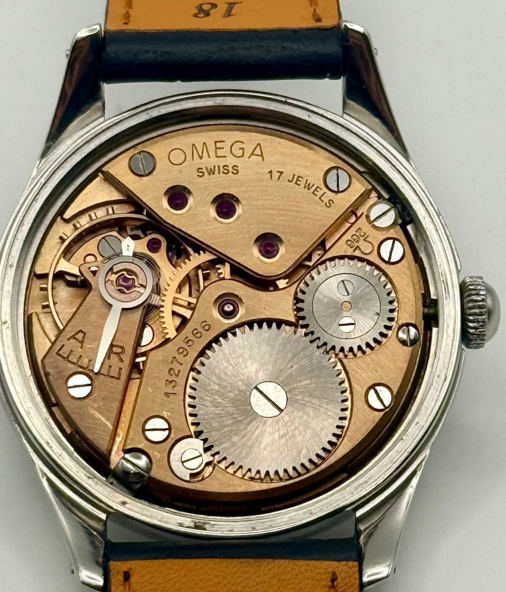Omega Referenza 2639-12 Calibro 266 "Staybrite" Acciaio Uomo 36mm