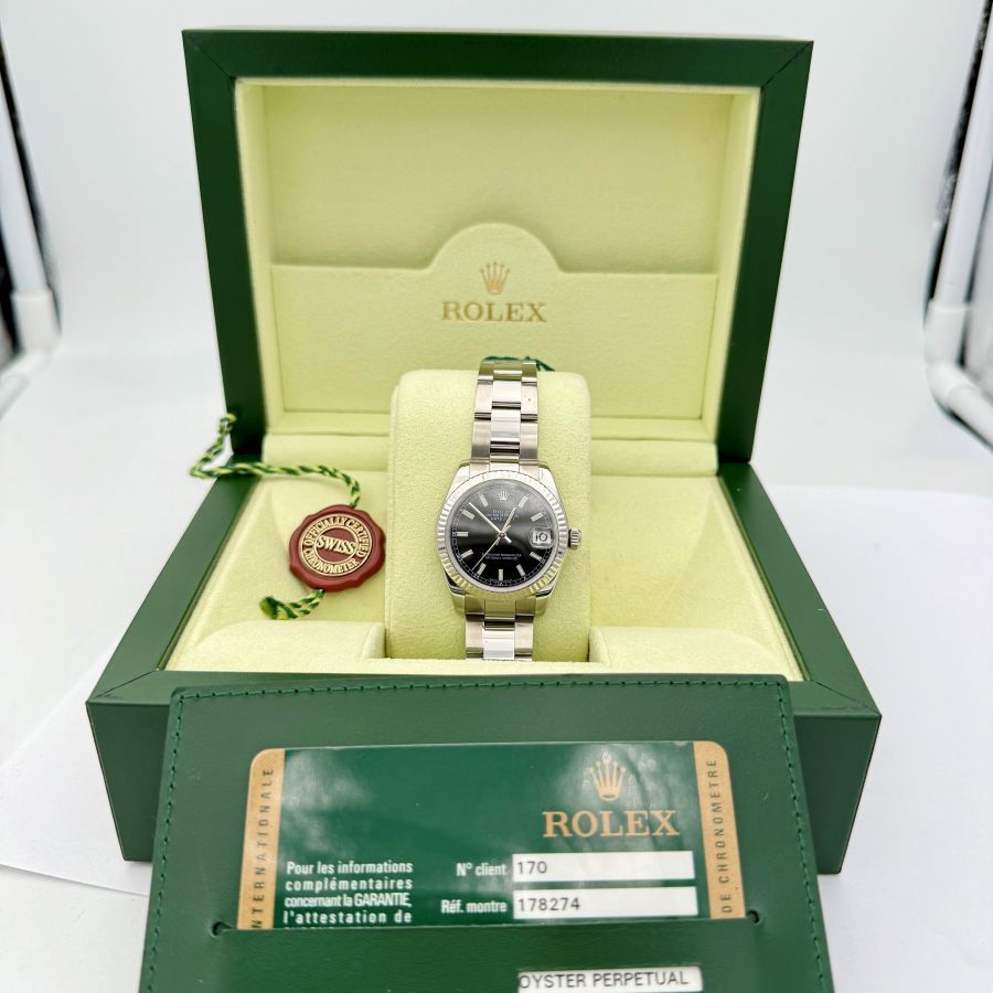 Rolex Datejust 31 Acciaio e Oro Bianco