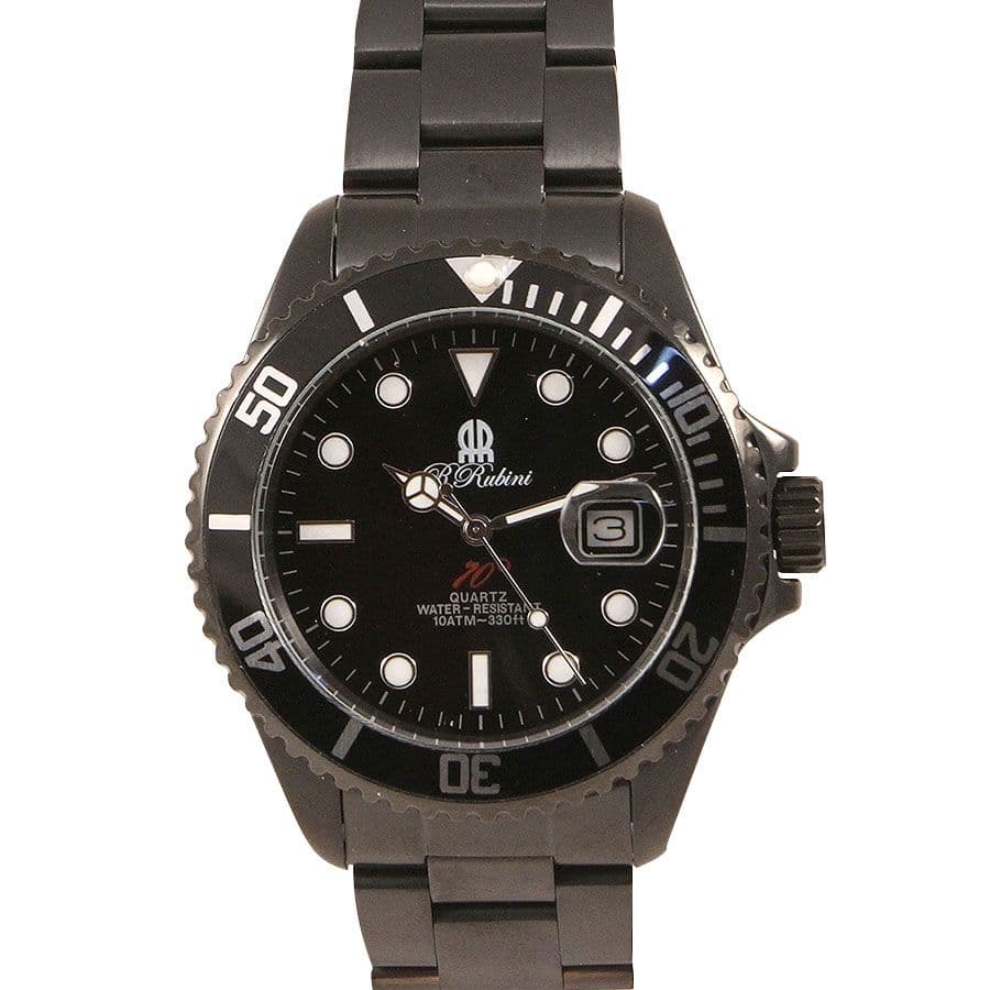 Orologio Sportivo ABMaster 70° RRUBINI R91904 Acciaio Brunito