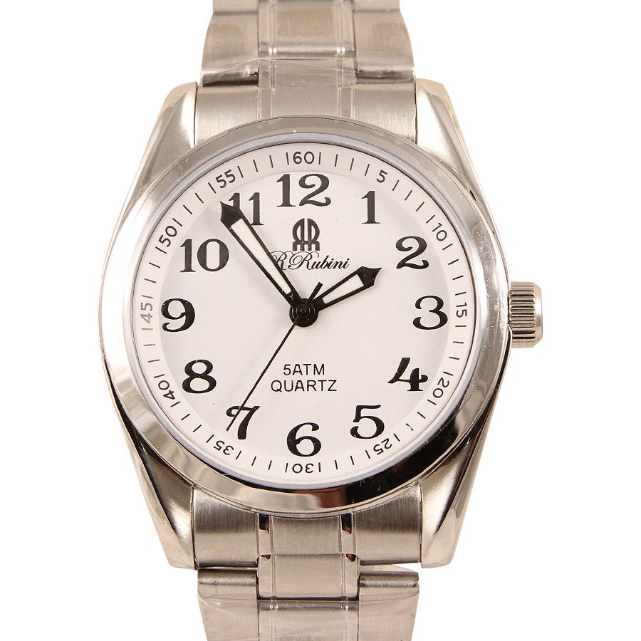 Orologio RRubini NO Date Classic 37mm in Acciaio Inox
