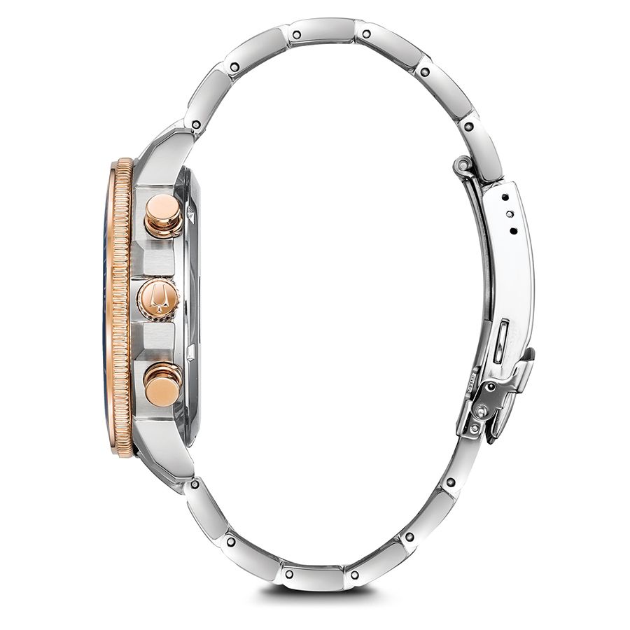 Orologio Cronografo da Uomo Bulova Marine Star Quadrante Blu 98B301