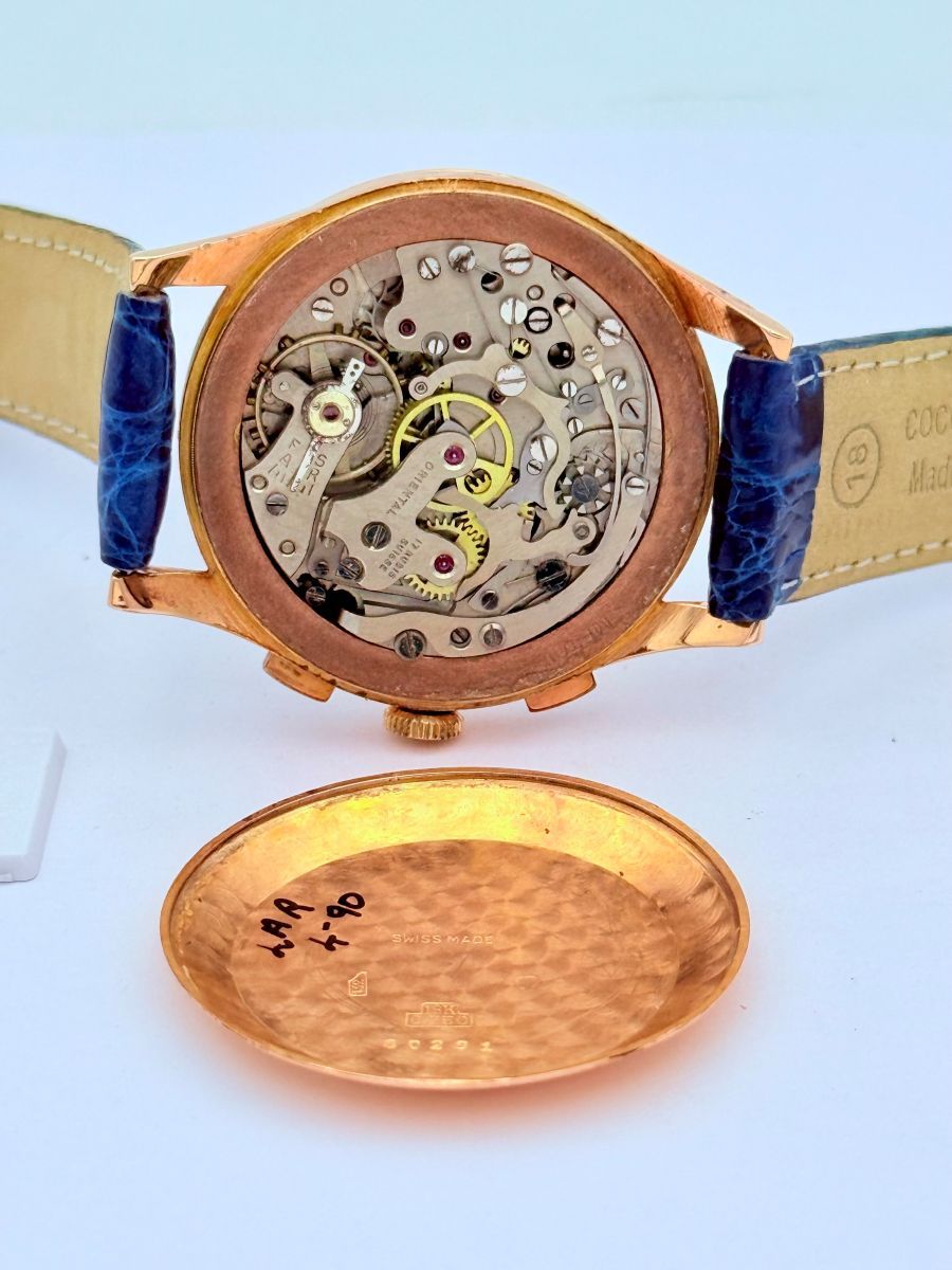 ORIENTAL Chrono 18kt Gold VALJOUX 92 mouvement