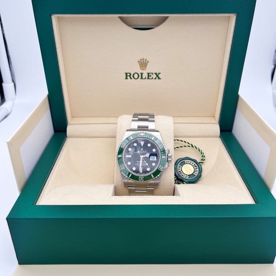 Rolex Submariner Date Ref: 126610LV STARBUCKS Mark2 – Acciaio, Ghiera Verde, Nuovo 2025