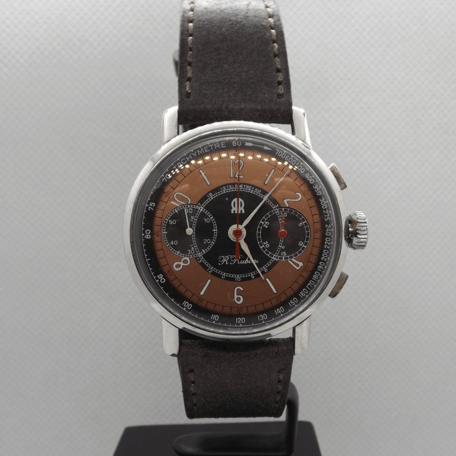 RRubini 1951 Cronografo Edizione Limitata N°16 Movimento Landeron 48/51
