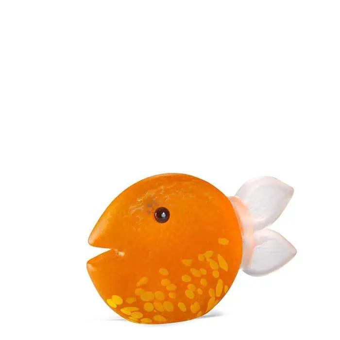 Scultura in Vetro 'Sparx Tall' Borowski Glass Studio - Pesce Tropicale Decorativo