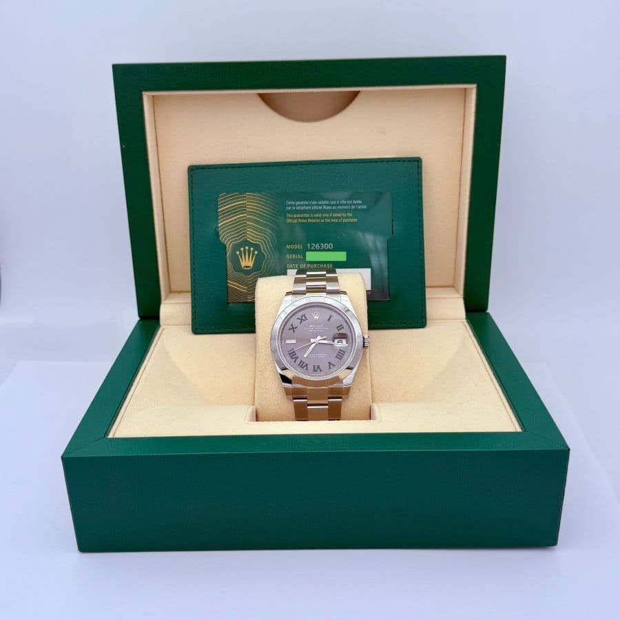 Rolex Oyster Perpetual Datejust 41 Quadrante "Wimbledon"