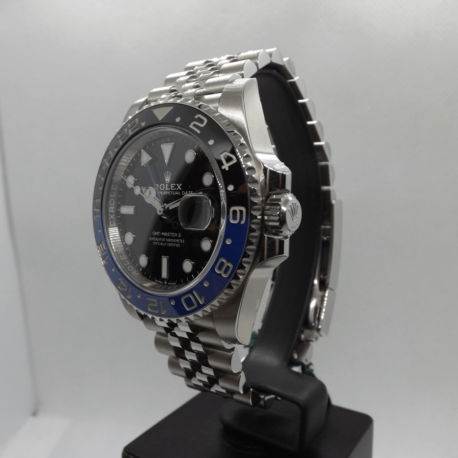 Rolex GMT Master II "Batgirl" Ref. 126710BLNR con bracciale Jubilee, Anno 2019