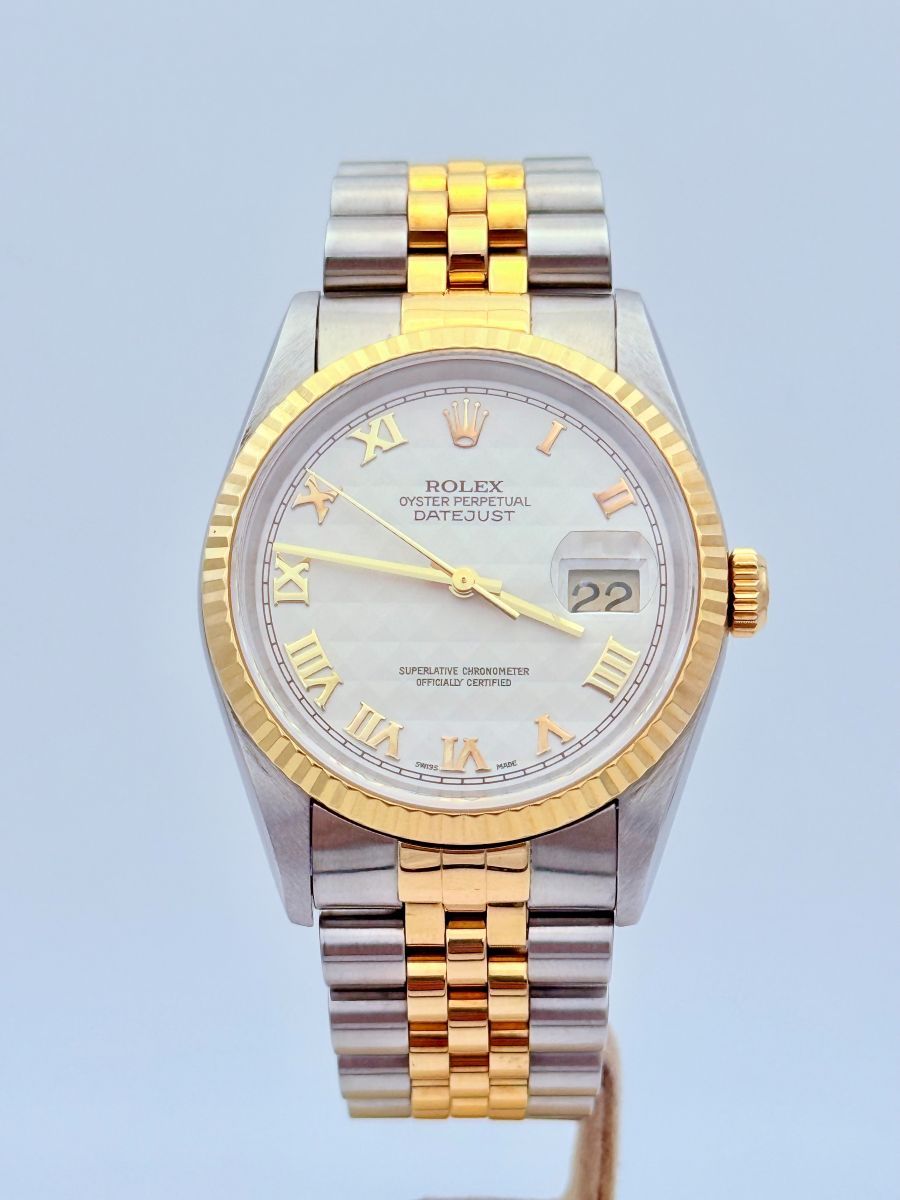 Rolex Datejust 36 Referenza 16233 Acciaio e Oro Giallo