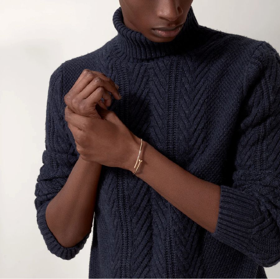 Cartier Bracciale Juste un Clou, modello piccolo, in oro giallo 18 carati