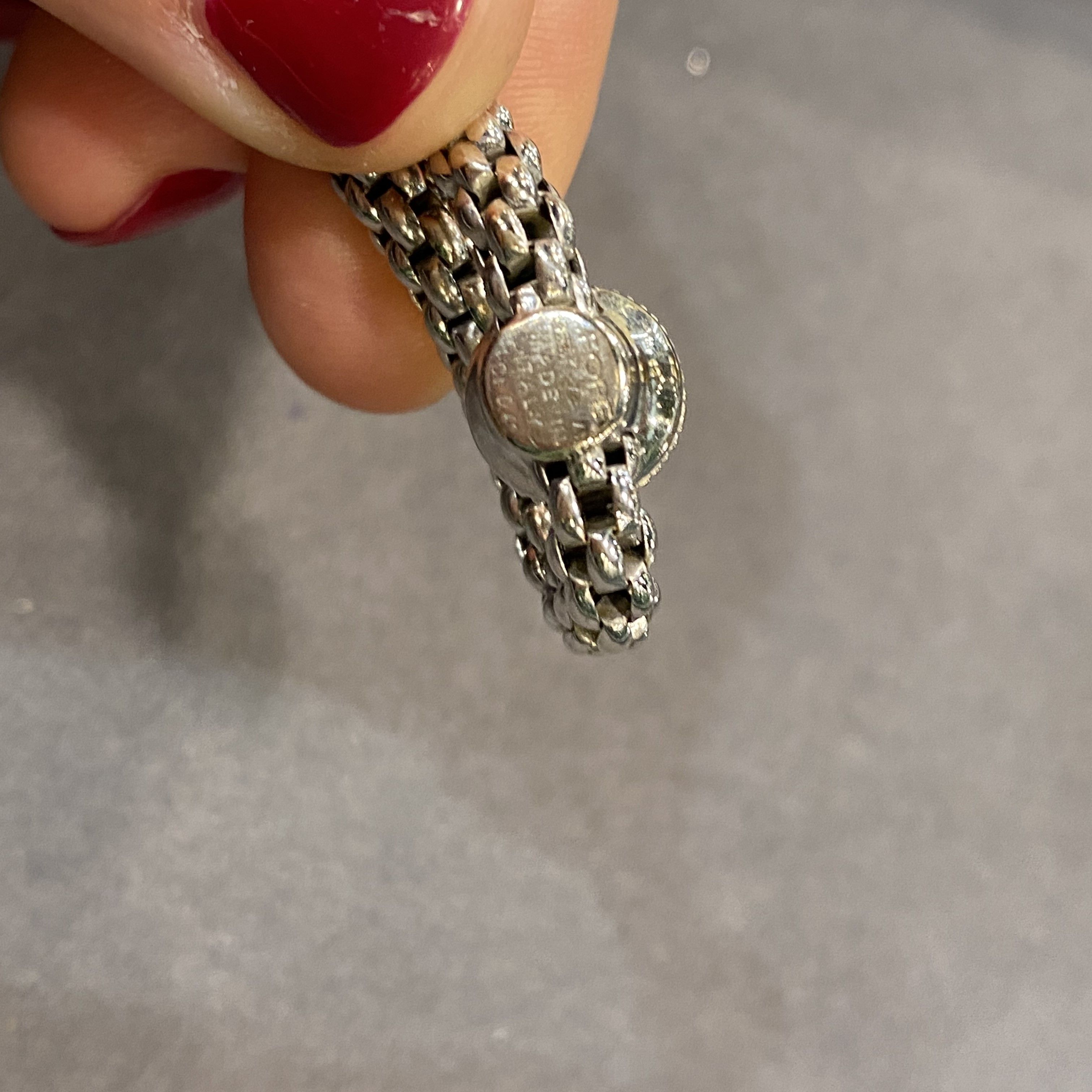 Bracciale Elasticizzato Fope Flexi'it in Oro 18kt con Pavé di Diamanti 0,41ct