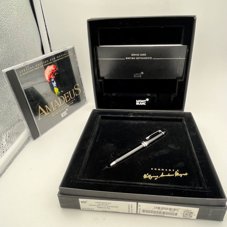 Montblanc Meisterstück Hommage à W.A. Mozart Stilografica Platino P1116