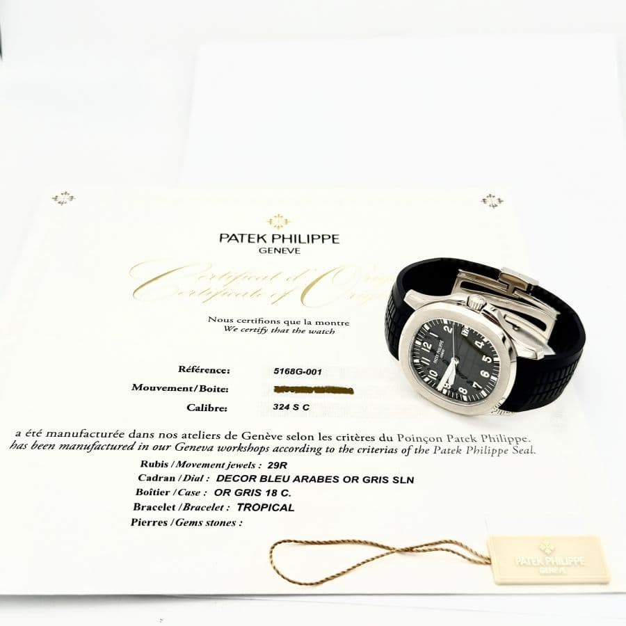Patek Philippe Aquanaut 5168G-001