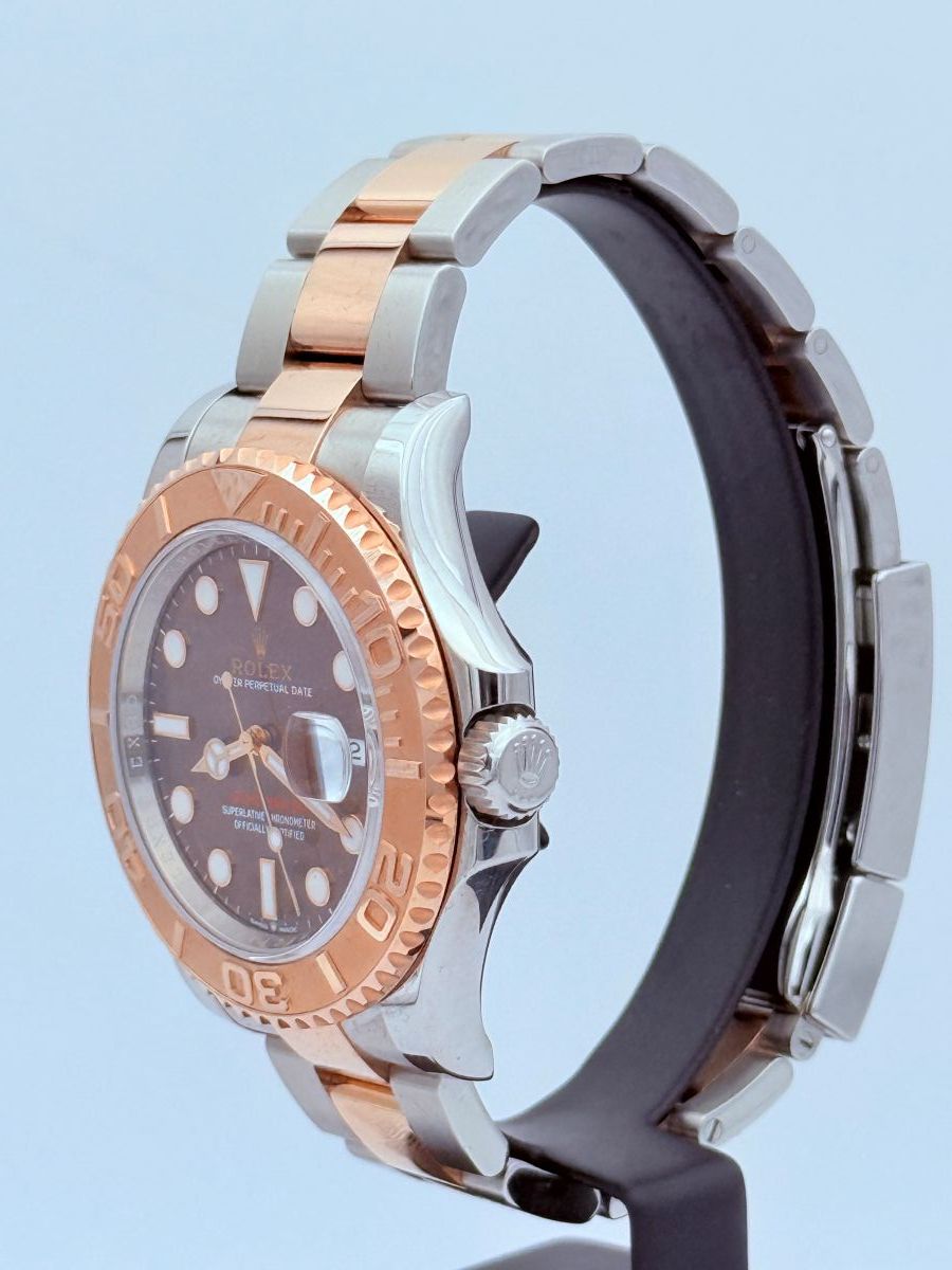 Rolex Yacht-Master 40 Oystersteel e Oro Everose con Quadrante Cioccolato