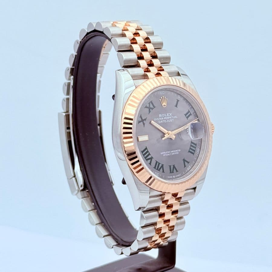 Rolex Datejust 41 Everose Rolesor Quadrante 'Wimbledon'