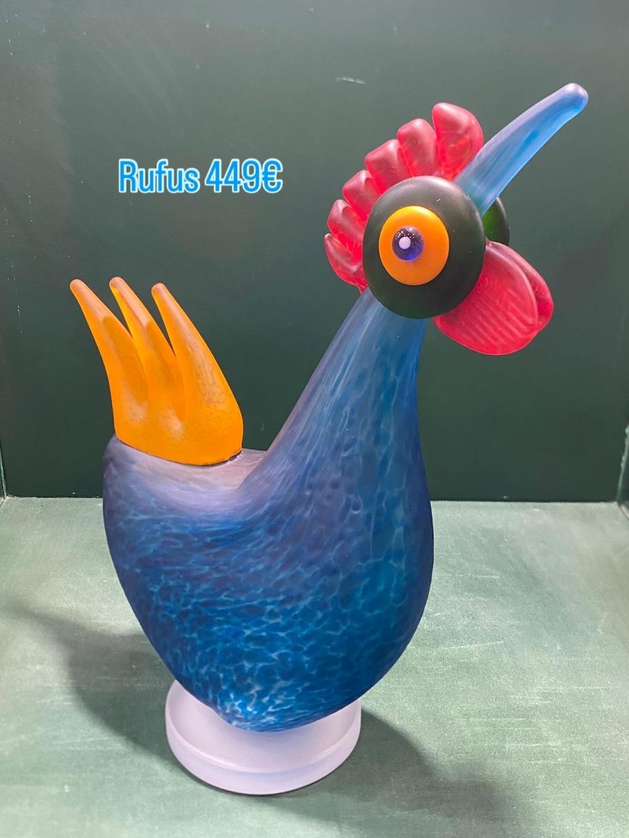 RUFUS Object blue BOROWSKI GLASS SKU: 13-05