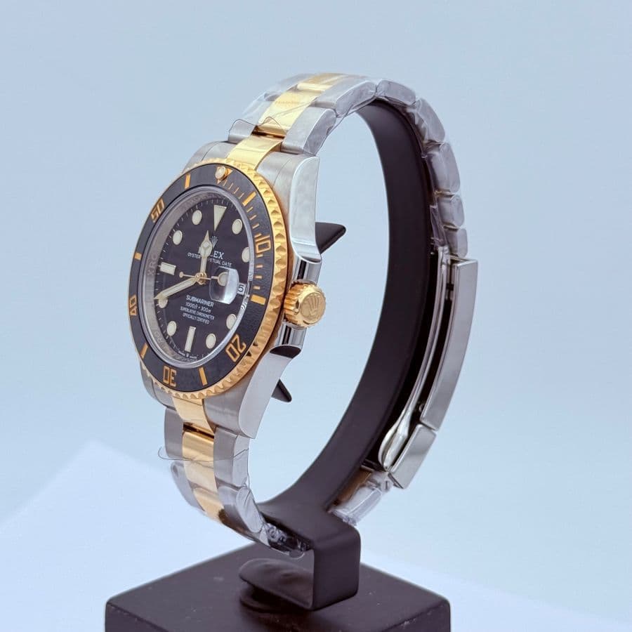 Rolex Submariner Date Oyster, 41 mm, Oystersteel e oro giallo